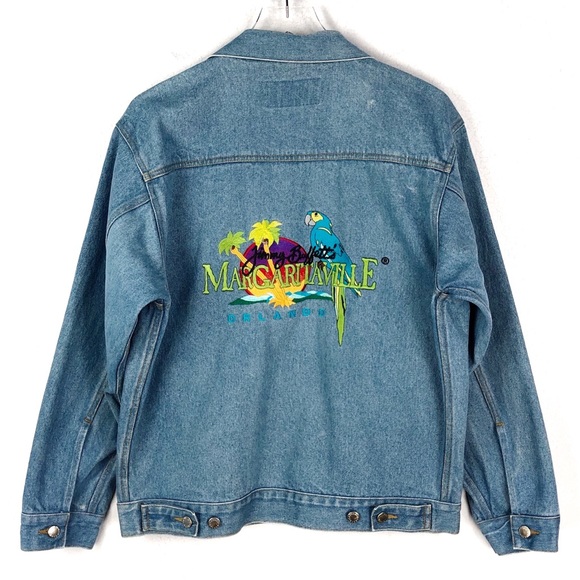 Margaritaville Other - Vintage Margaritaville Denim Trucker Jacket Medium
